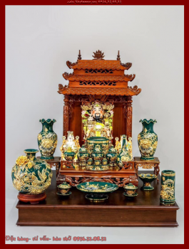 Trang thờ Thần Tài Thổ Địa hợp với người mệnh Thủy